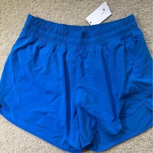 CRZ YOGA Electric Blue Workout Shorts